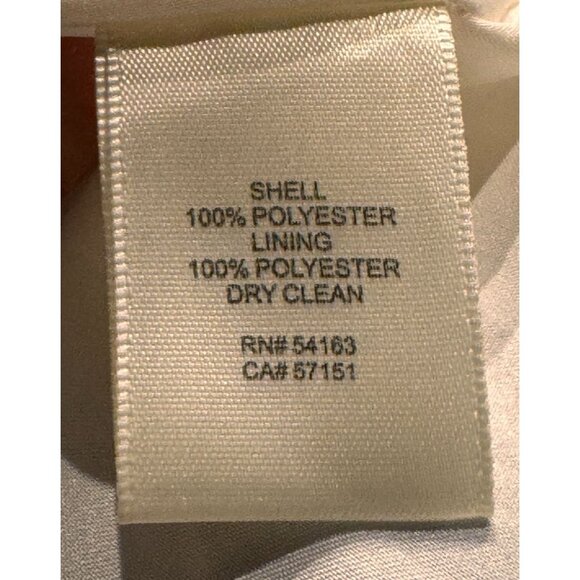 Eliza J Womens Cold Shoulder Floral Bohemian Dress Size 6 Blue & White Polyester - Picture 6 of 6